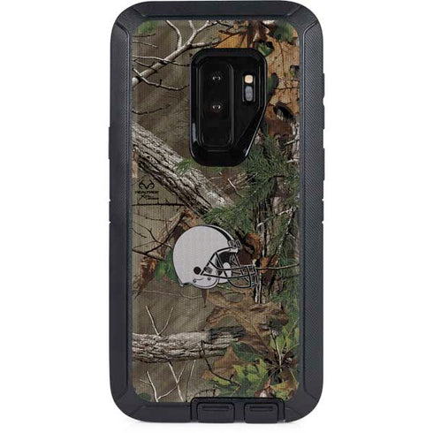 NFL Cleveland Browns Realtree Xtra Green Camo Otterbox Defender Galaxy Skin
